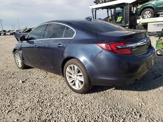 2G4GK5EXXG9159552 - 2016 BUICK REGAL BLUE photo 2