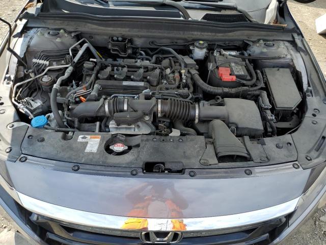 1HGCV1F55JA016117 - 2018 HONDA ACCORD EXL GRAY photo 11