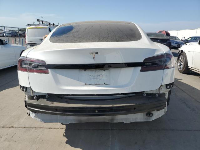 5YJSA1E53MF443119 - 2021 TESLA MODEL S Blanco foto 6