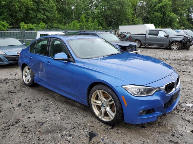 WBA3B3G57FNT17020 - 2015 BMW 328 XI BLUE photo 4