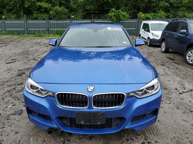 WBA3B3G57FNT17020 - 2015 BMW 328 XI BLUE photo 5