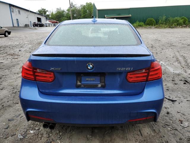 WBA3B3G57FNT17020 - 2015 BMW 328 XI BLUE photo 6