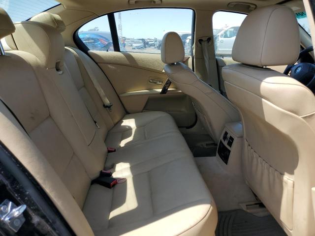 WBANE535X7B992641 - 2007 BMW 5 SERIES I BLACK photo 10