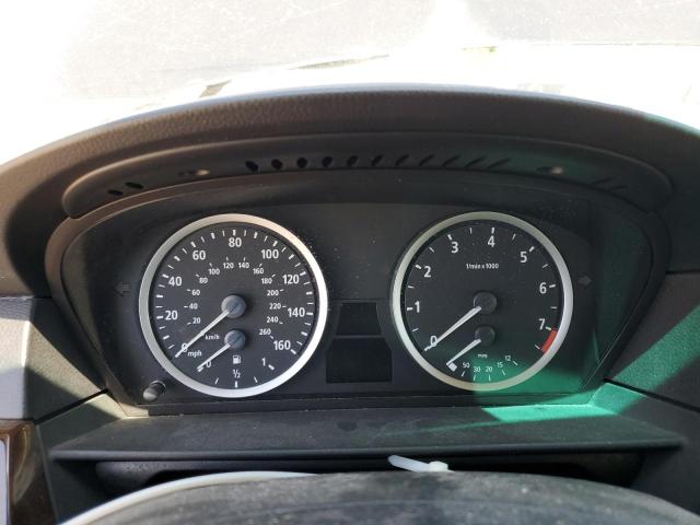 WBANE535X7B992641 - 2007 BMW 5 SERIES I BLACK photo 9