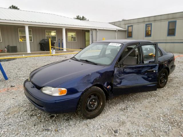 1Y1SK5286WZ435818 - 1998 CHEVROLET GEO PRIZM BASE  photo 2