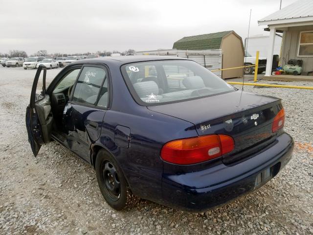 1Y1SK5286WZ435818 - 1998 CHEVROLET GEO PRIZM BASE  photo 3