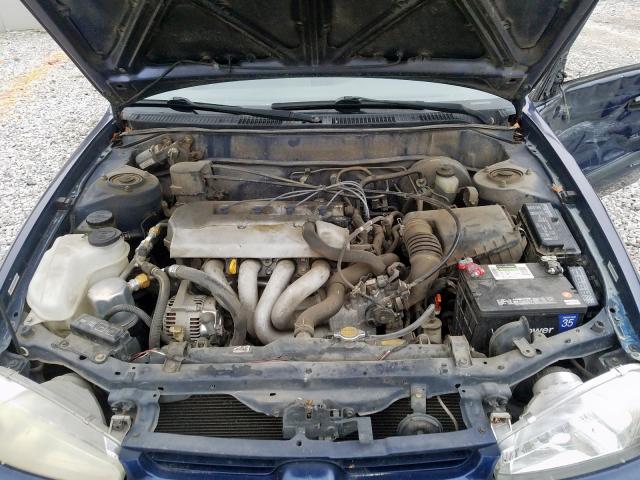 1Y1SK5286WZ435818 - 1998 CHEVROLET GEO PRIZM BASE  photo 7