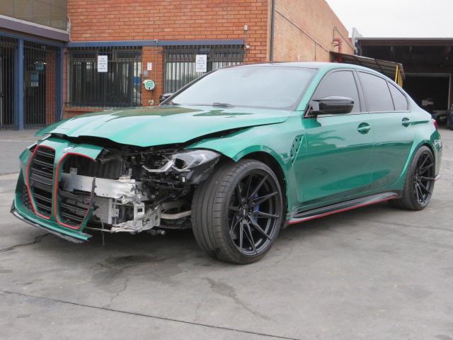 WBS33AY02NFM41026 - 2022 BMW M3 COMPETITION GREEN photo 2