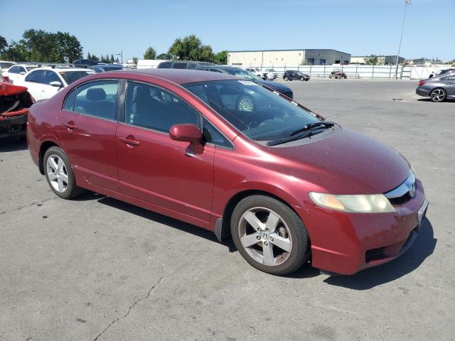 2HGFA16699H361293 - 2009 HONDA CIVIC LX-S RED photo 4