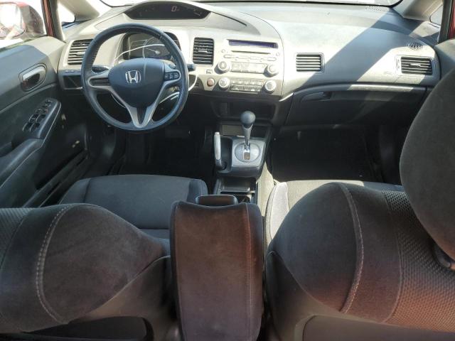 2HGFA16699H361293 - 2009 HONDA CIVIC LX-S RED photo 8