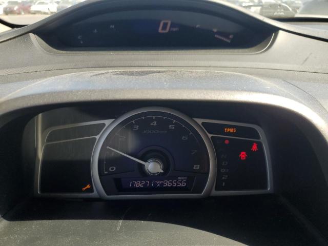 2HGFA16699H361293 - 2009 HONDA CIVIC LX-S RED photo 9