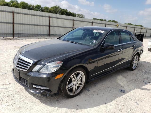 WDDHF9BB5DA678298 - 2013 MERCEDES-BENZ E 550 4MATIC BLACK photo 1