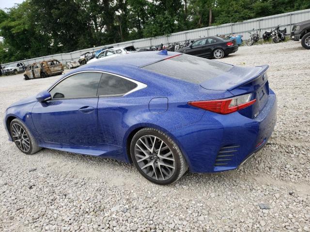 JTHSE5BC3F5002253 - 2015 LEXUS RC 350 BLUE photo 2