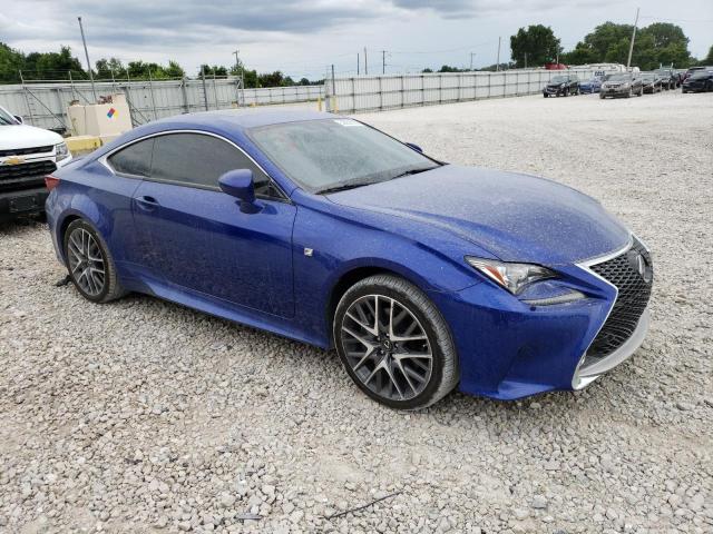 JTHSE5BC3F5002253 - 2015 LEXUS RC 350 BLUE photo 4