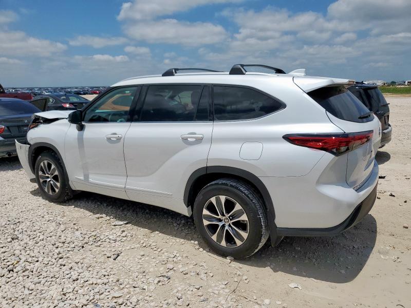 5TDGZRBH7NS571310 - 2022 TOYOTA HIGHLANDER XLE WHITE photo 2
