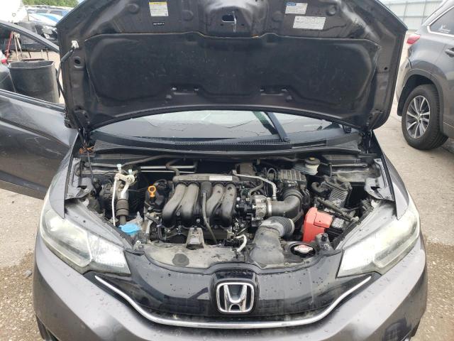 JHMGK5H79GX033778 - 2016 HONDA FIT EX GRAY photo 11