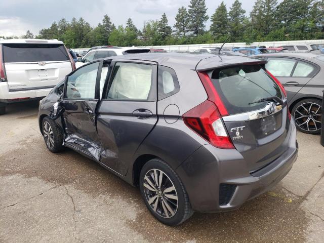 JHMGK5H79GX033778 - 2016 HONDA FIT EX GRAY photo 2