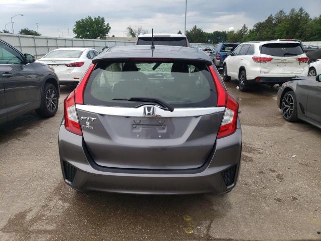 JHMGK5H79GX033778 - 2016 HONDA FIT EX GRAY photo 6