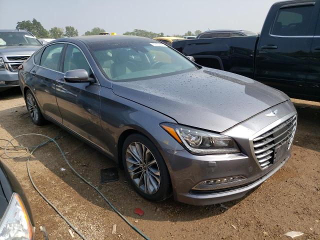 KMHGN4JE2GU127767 - 2016 HYUNDAI GENESIS 3.8L GRAY photo 4