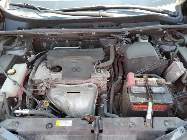 2T3RFREV4HW672956 - 2017 TOYOTA RAV4 XLE GRAY photo 12