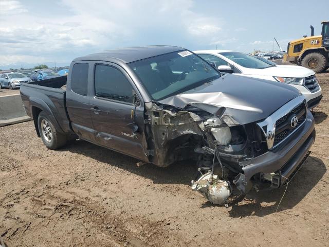 5TFTX4GN1BX004490 - 2011 TOYOTA TACOMA PRERUNNER ACCESS CAB GRAY photo 4