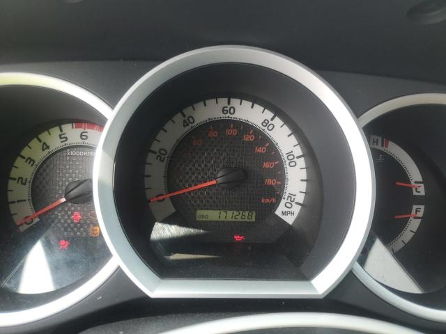 5TFTX4GN1BX004490 - 2011 TOYOTA TACOMA PRERUNNER ACCESS CAB GRAY photo 9