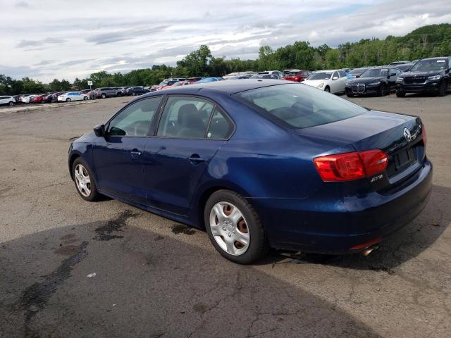 3VW2K7AJ0CM341559 - 2012 VOLKSWAGEN JETTA BASE Mavi foto 2