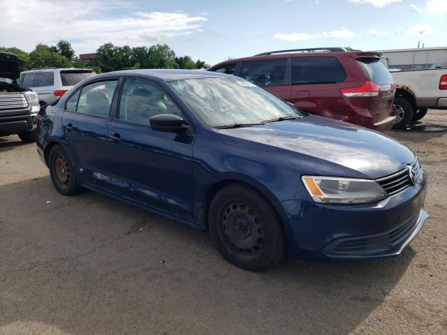 3VW2K7AJ0CM341559 - 2012 VOLKSWAGEN JETTA BASE Mavi foto 4