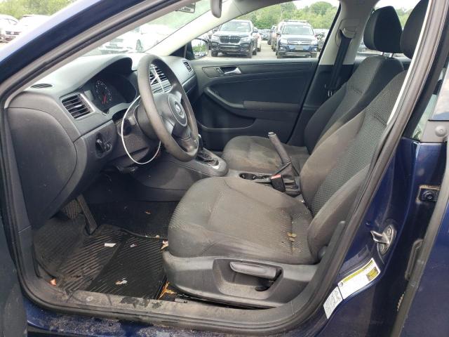 3VW2K7AJ0CM341559 - 2012 VOLKSWAGEN JETTA BASE Mavi foto 7
