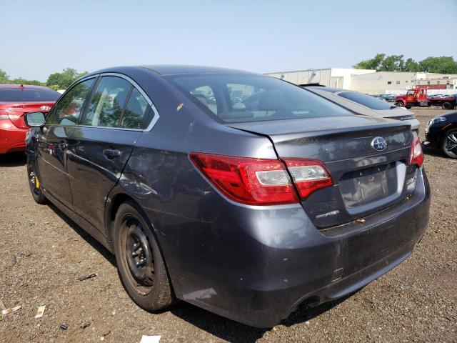 4S3BNAA66F3057815 - 2015 SUBARU LEGACY 2.5I GRAY photo 2