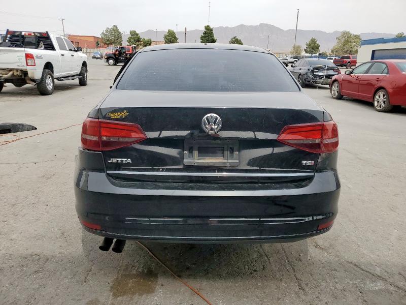 3VW2B7AJ5JM231605 - 2018 VOLKSWAGEN JETTA S BLACK photo 6