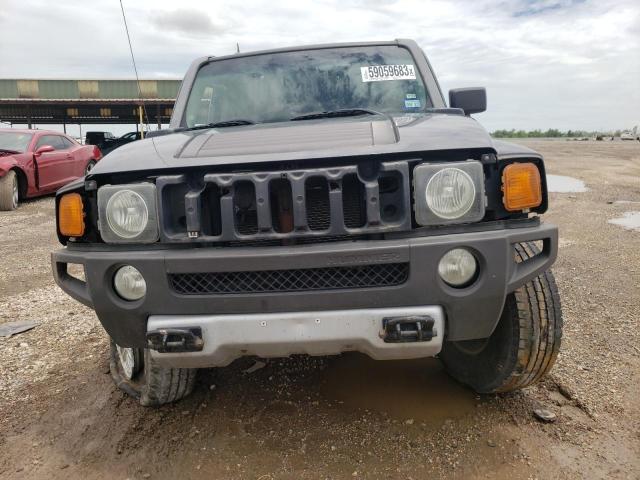 5GTEN13E888161951 - 2008 HUMMER H3 BLACK photo 5