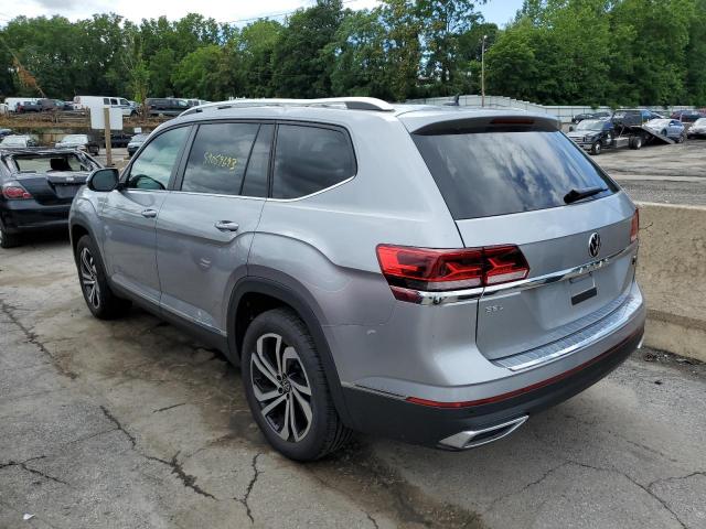 1V2BP2CA9PC501013 - 2023 VOLKSWAGEN ATLAS SEL SILVER photo 2