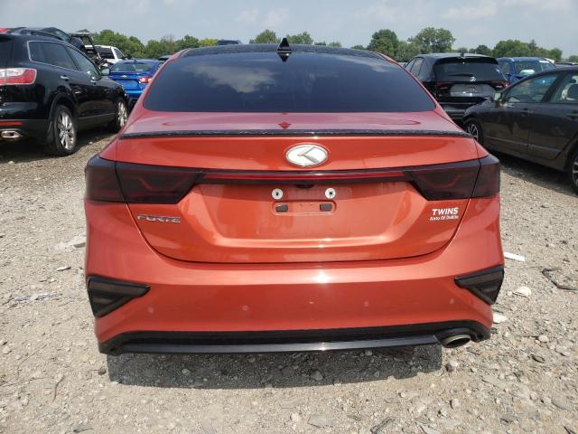 3KPF54AD9KE070384 - 2019 KIA FORTE EX ORANGE photo 6