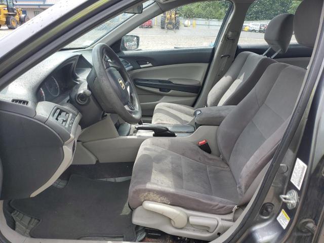 1HGCP2F37BA029404 - 2011 HONDA ACCORD LX GRAY photo 7