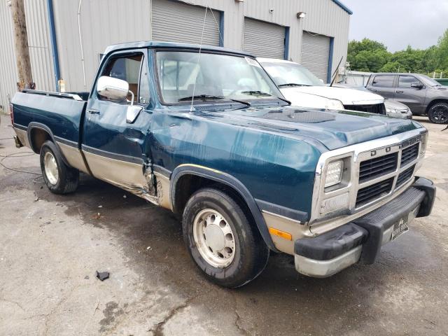 1B7GE16Y9PS147743 - 1993 DODGE D-SERIES D150 GREEN photo 12