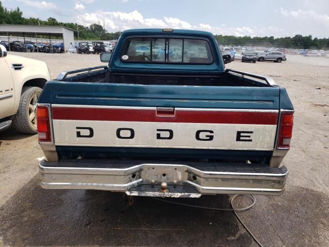 1B7GE16Y9PS147743 - 1993 DODGE D-SERIES D150 GREEN photo 6