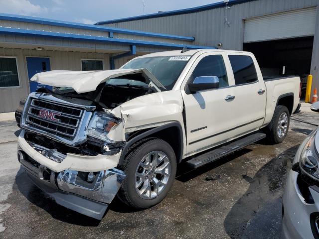 3GTP1VECXFG448360 - 2015 GMC SIERRA C1500 SLT WHITE photo 1