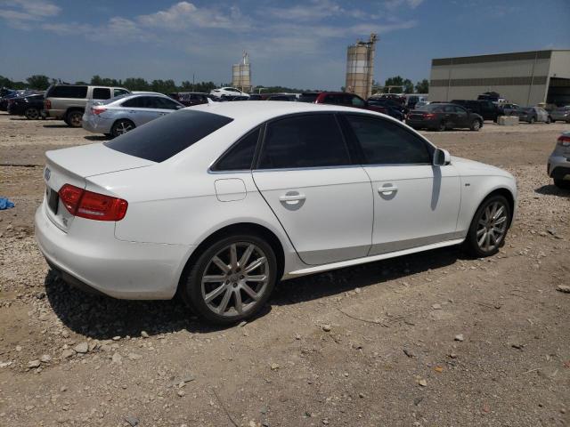 WAUFFAFL1CA118098 - 2012 AUDI A4 PREMIUM PLUS WHITE photo 3