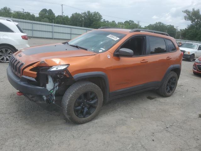 1C4PJMBS5FW551886 - 2015 JEEP CHEROKEE TRAILHAWK ORANGE photo 1