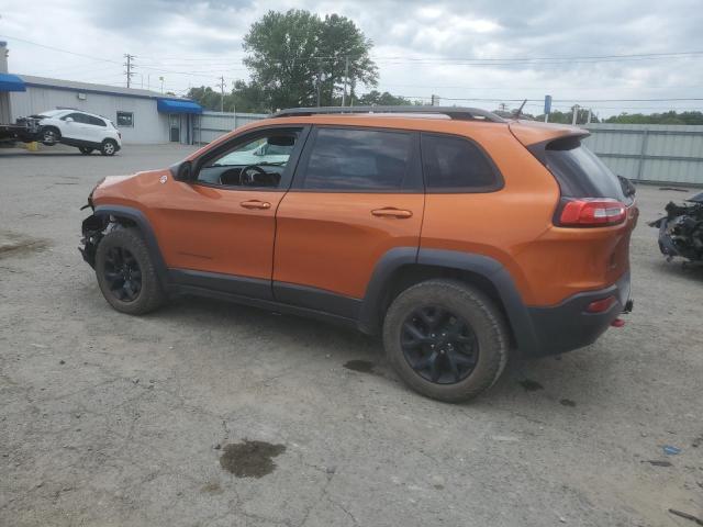 1C4PJMBS5FW551886 - 2015 JEEP CHEROKEE TRAILHAWK ORANGE photo 2