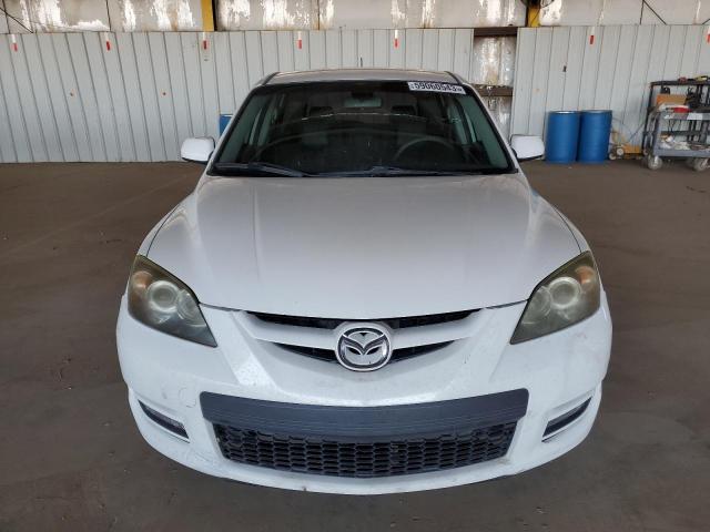 JM1BK34L491212352 - 2009 MAZDA SPEED 3 WHITE photo 5