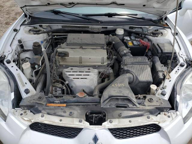 4A3AL25F98E031540 - 2008 MITSUBISHI ECLIPSE SPYDER GS WHITE photo 11