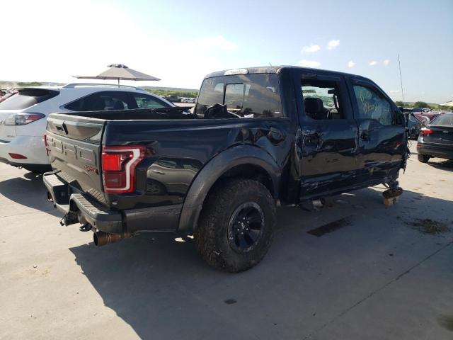 1FTFW1RG3HFA90901 - 2017 FORD F150 RAPTOR BLACK photo 3