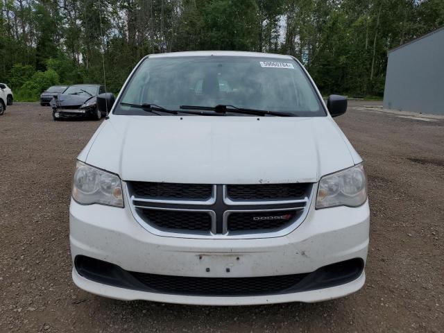 2C4RDGBG7GR115239 - 2016 DODGE GRAND CARA SE WHITE photo 5