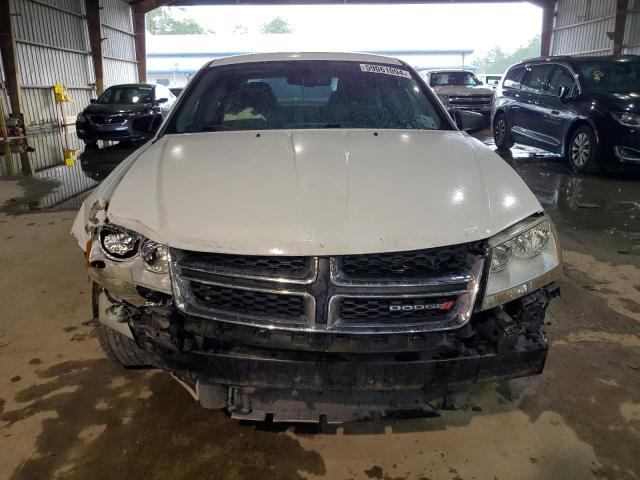 1C3CDZAB0EN133376 - 2014 DODGE AVENGER SE WHITE photo 5