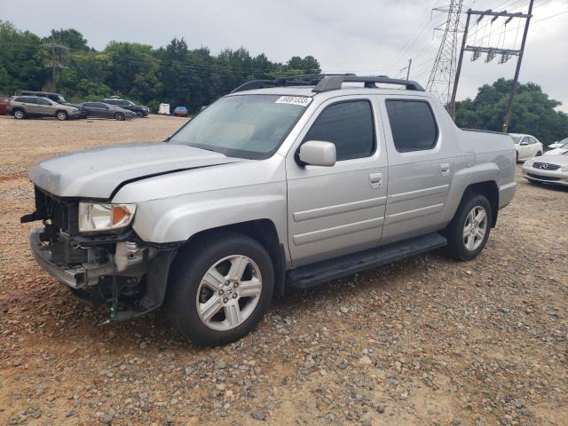 5FPYK1F52BB453988 - 2011 HONDA RIDGELINE RTL SILVER photo 1