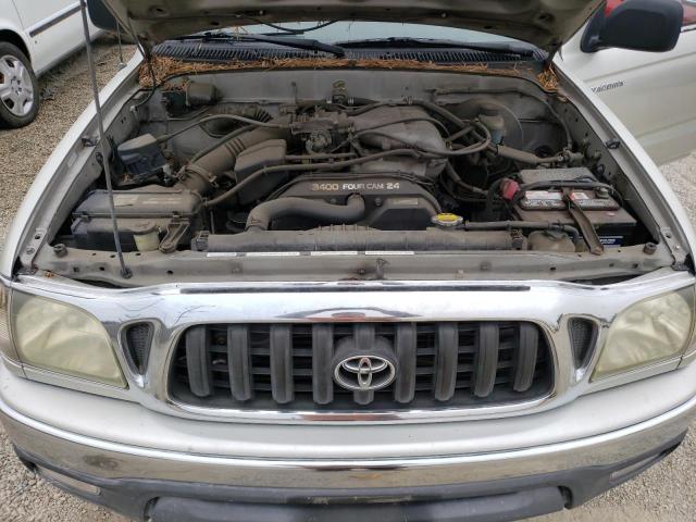 5TEGN92N82Z054775 - 2002 TOYOTA TACOMA DOUBLE CAB PRERUNNER GRAY photo 11
