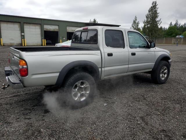 5TEGM92N01Z837848 - 2001 TOYOTA TACOMA DOUBLE CAB PRERUNNER SILVER photo 3