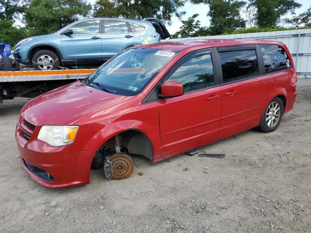 2C4RDGEG4DR518098 - 2013 DODGE GRAND CARA R/T MAROON photo 1